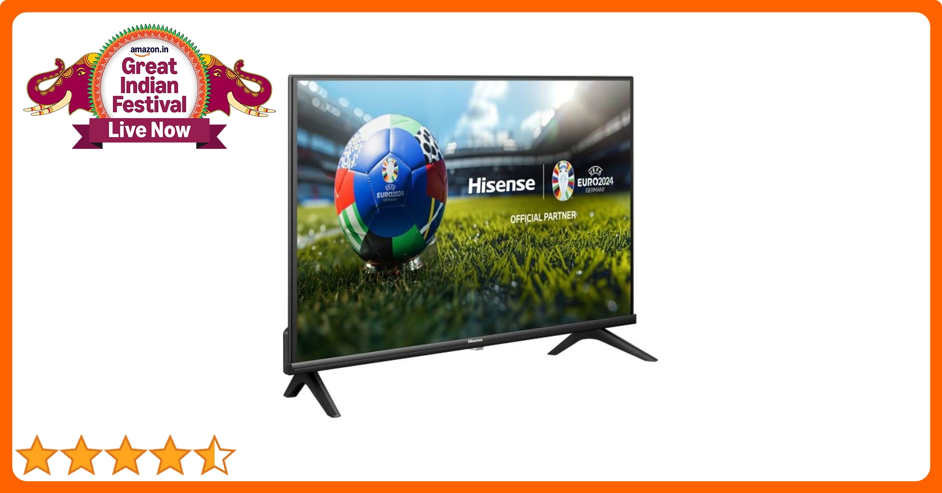 Hisense A4Nシリーズ 32V型 SMART TV Hisense 32A4N 32